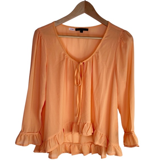 ruffle blouse M - Picture 2 of 4
